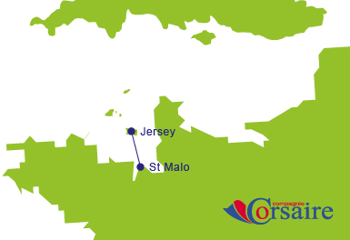 Condor Ferries - Map of Routes