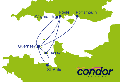 condor ferries jersey to france